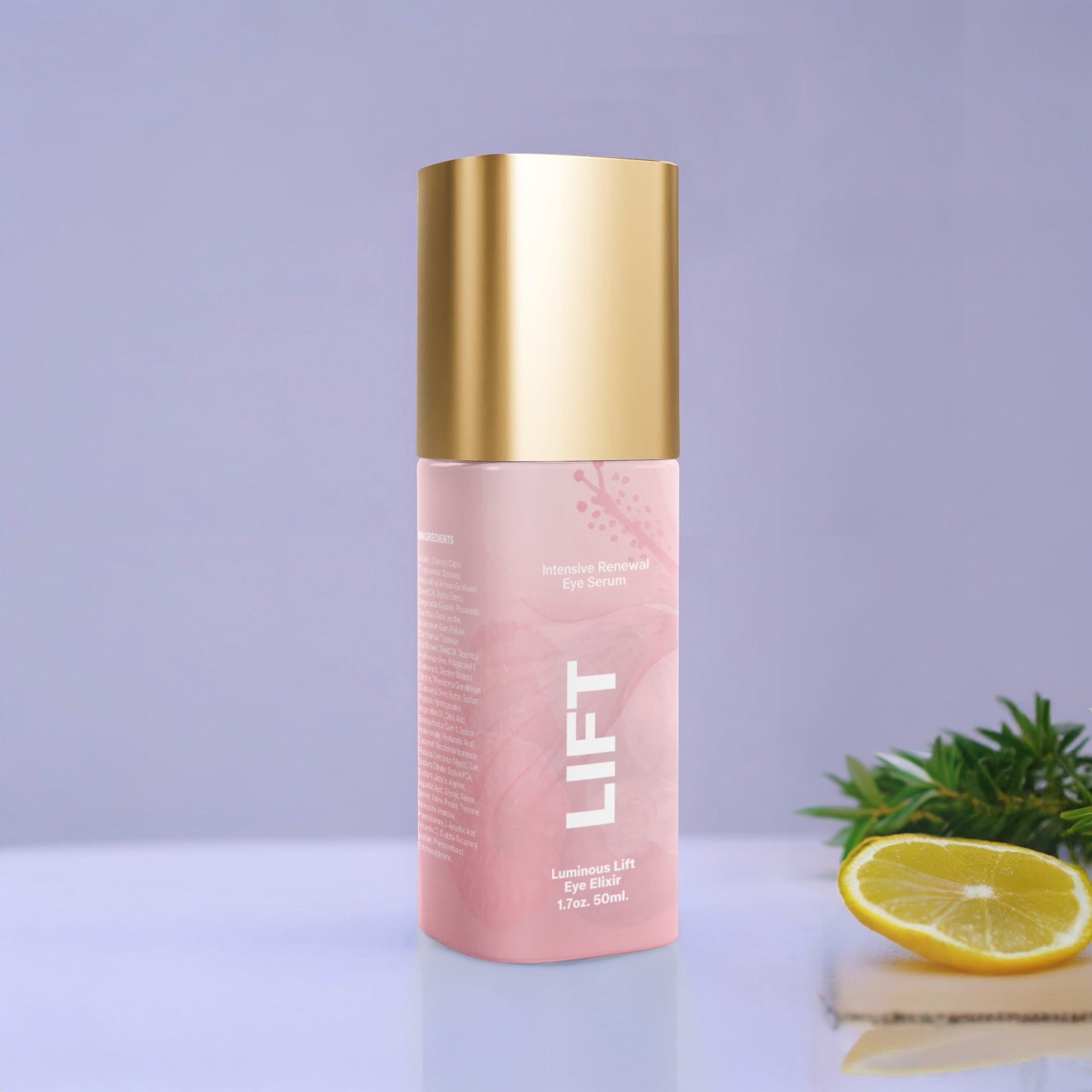 Brighten+Firm Eye Serum: Intensive Renewal Gold Cap