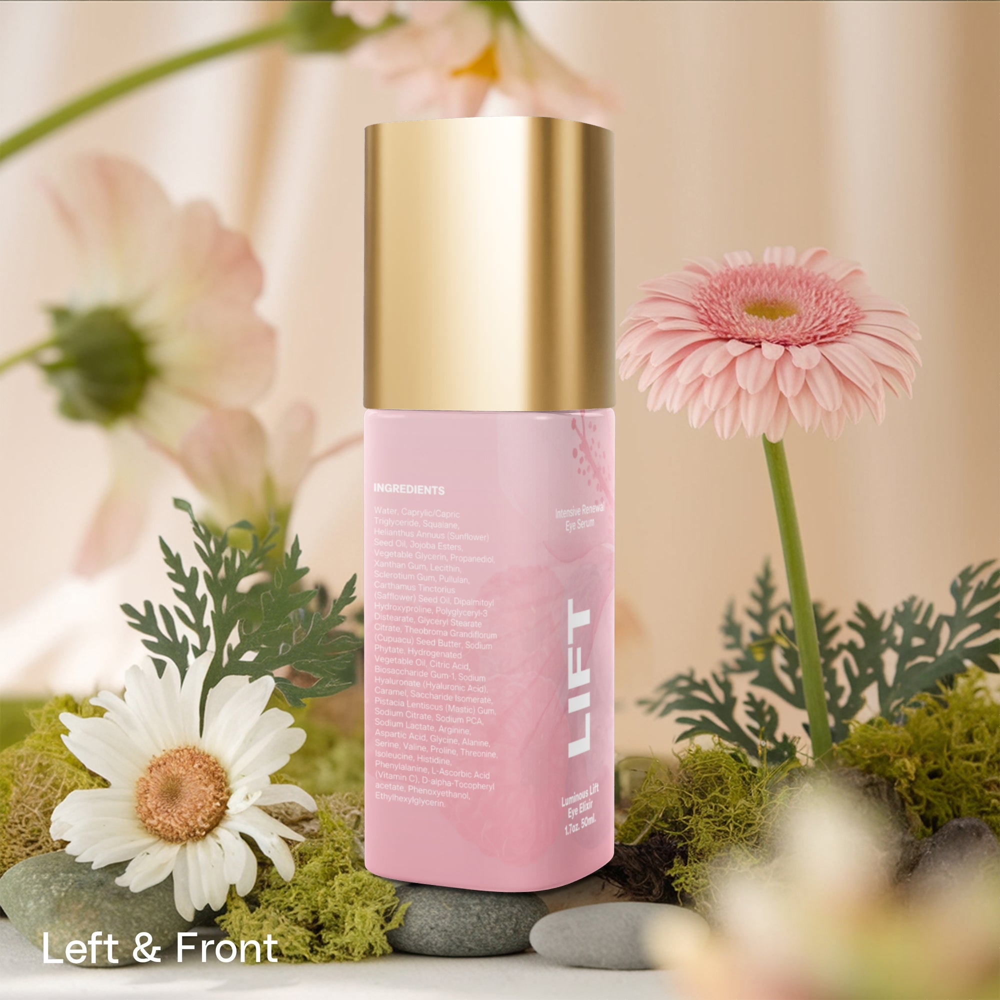 Brighten+Firm Eye Serum: Intensive Renewal Gold Cap