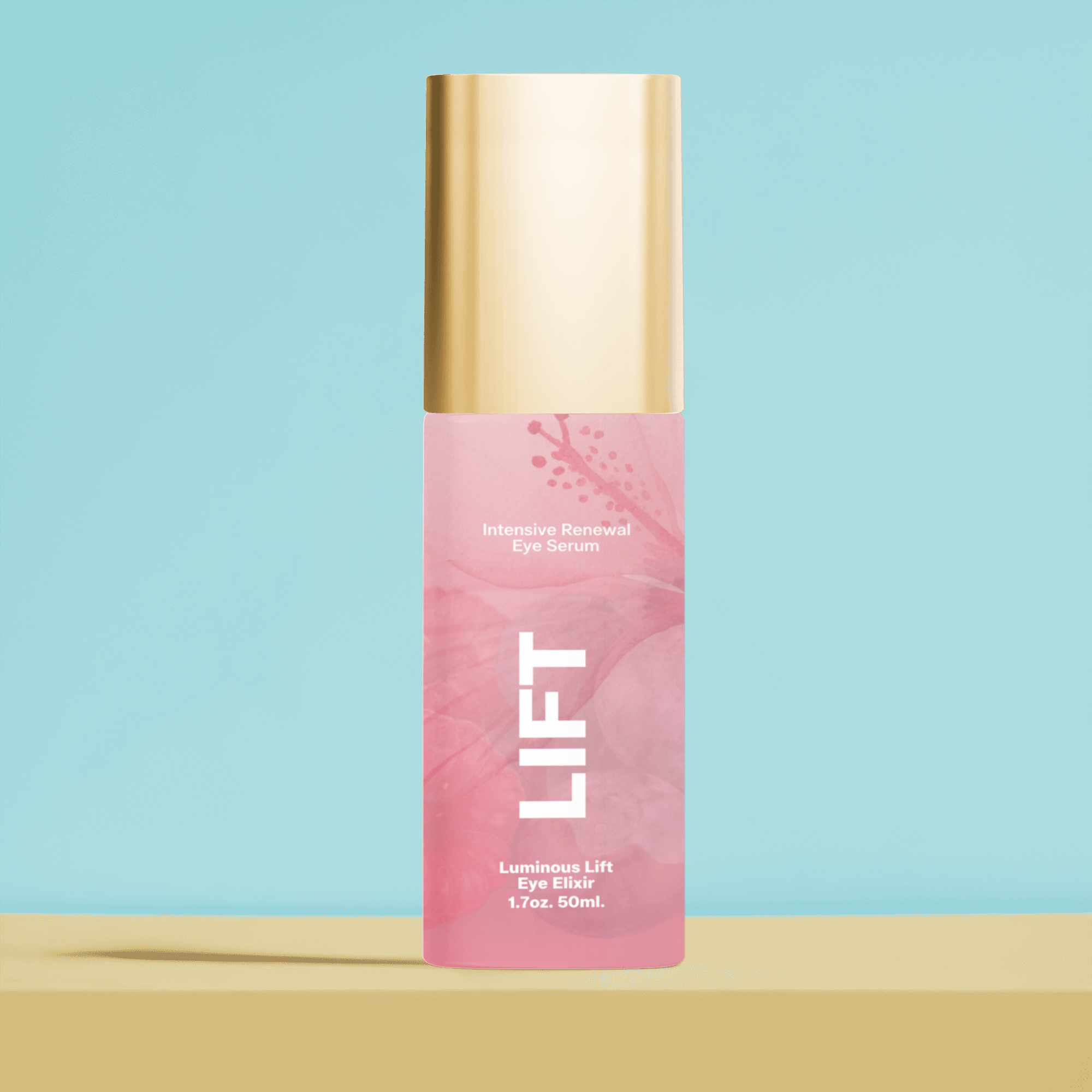 Brighten+Firm Eye Serum: Intensive Renewal Gold Cap