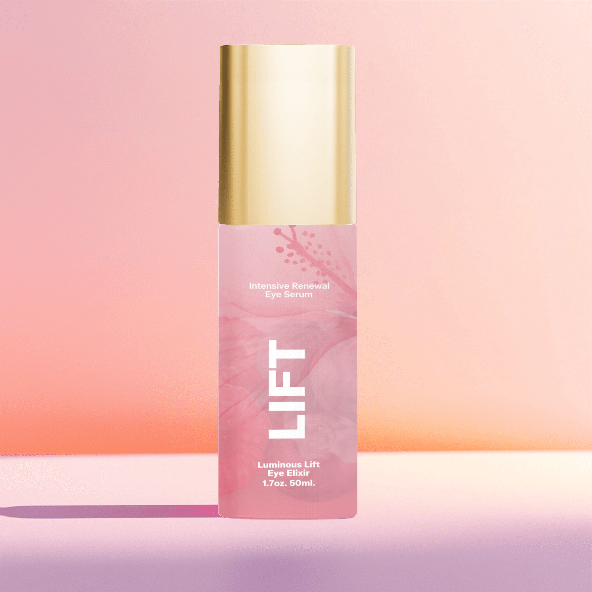 Brighten+Firm Eye Serum: Intensive Renewal Gold Cap