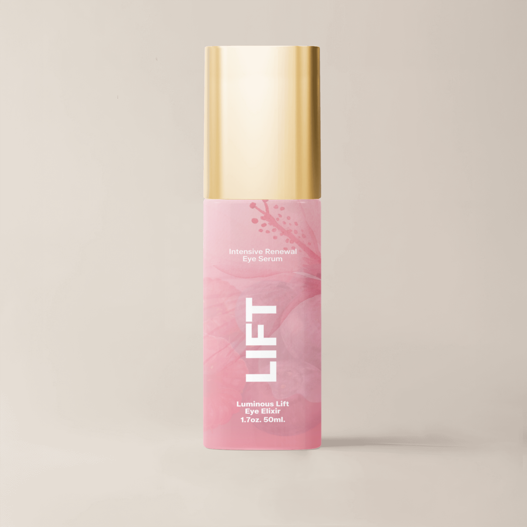 Brighten+Firm Eye Serum: Intensive Renewal Gold Cap