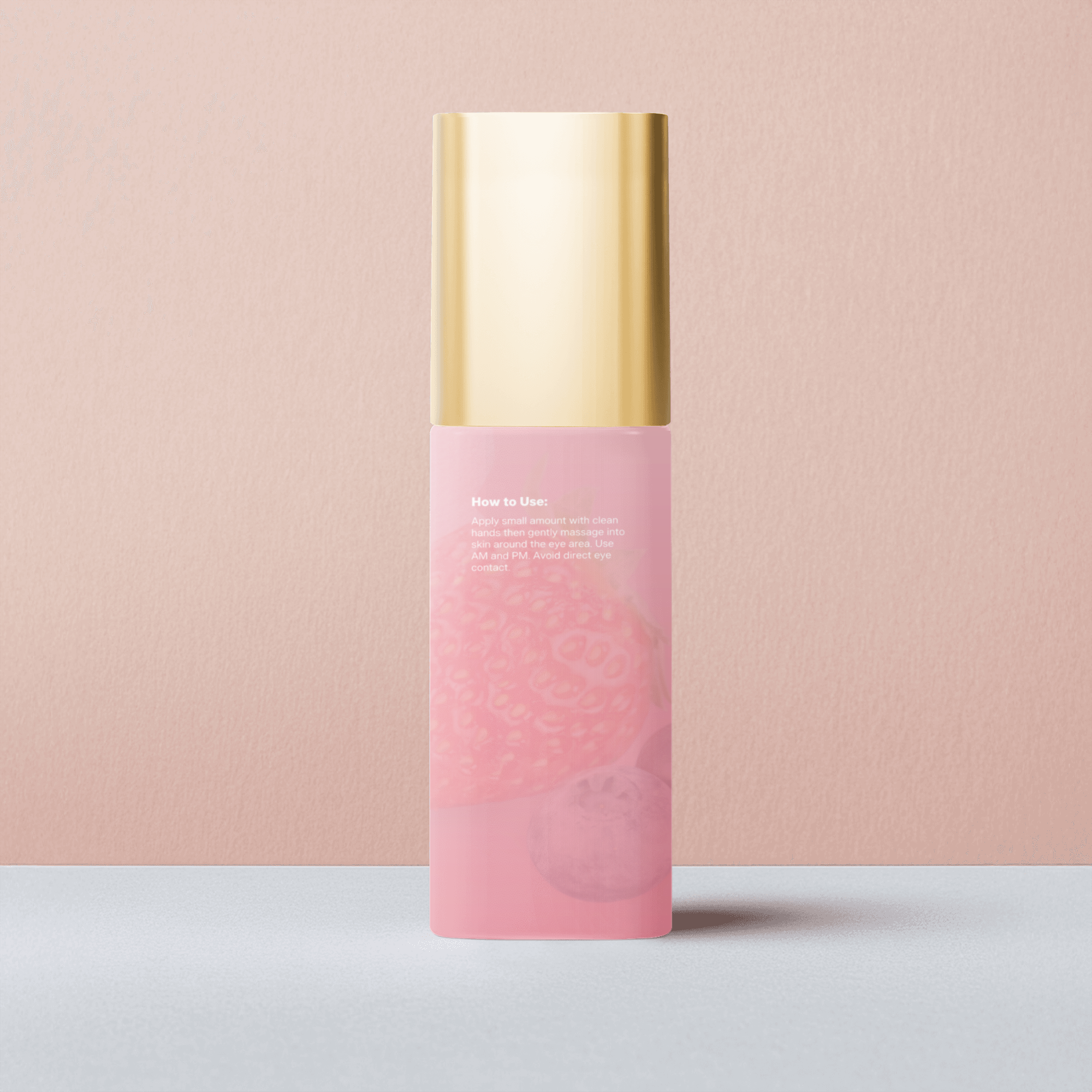 Brighten+Firm Eye Serum: Intensive Renewal Gold Cap
