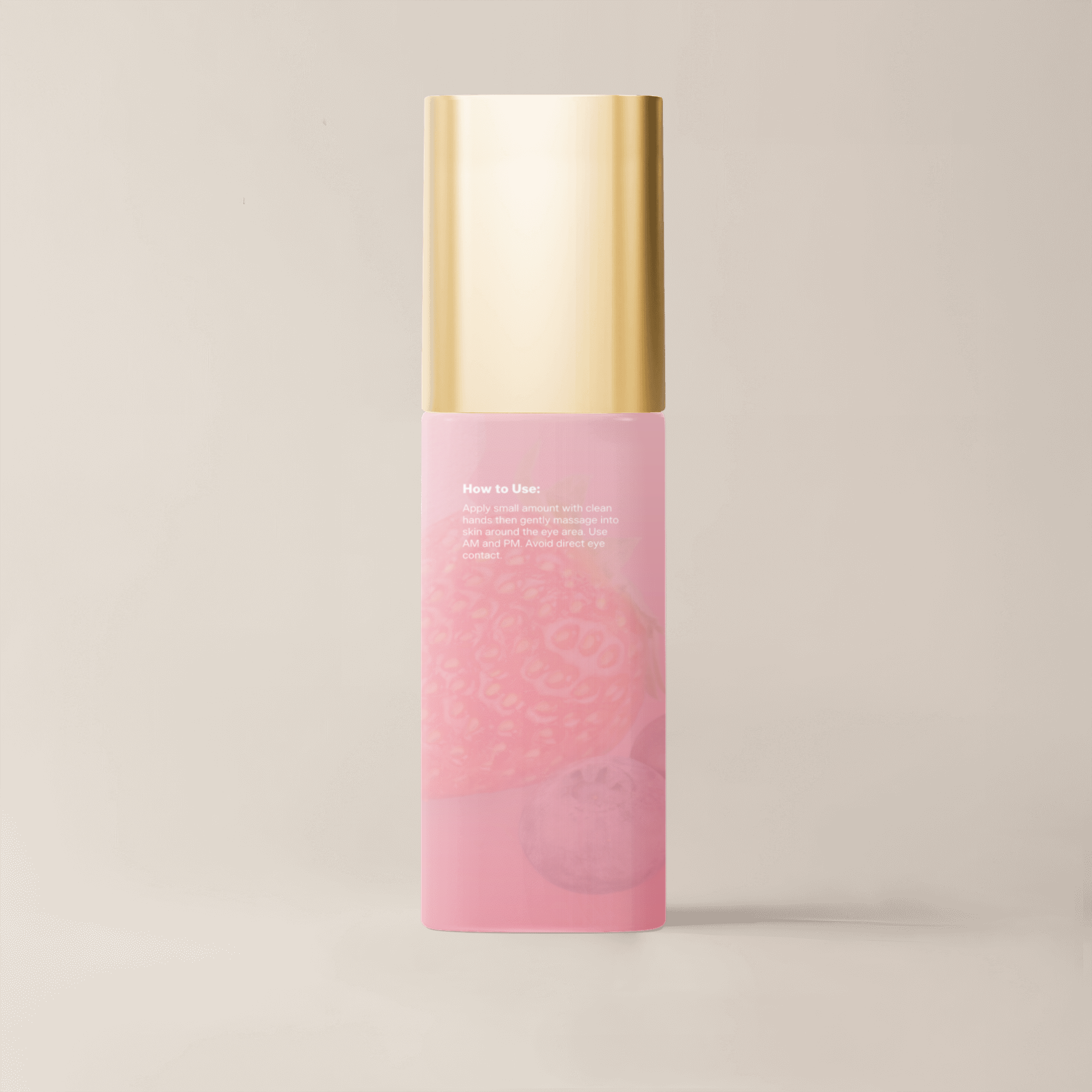 Brighten+Firm Eye Serum: Intensive Renewal Gold Cap