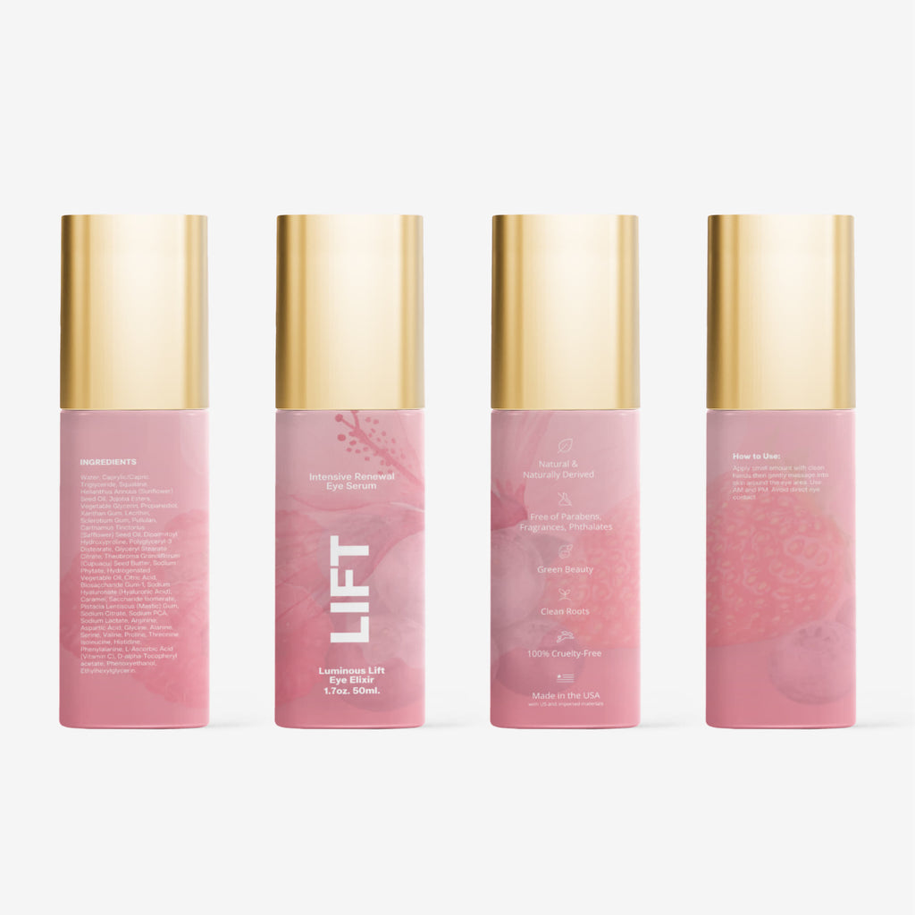 Brighten+Firm Eye Serum: Intensive Renewal Gold Cap