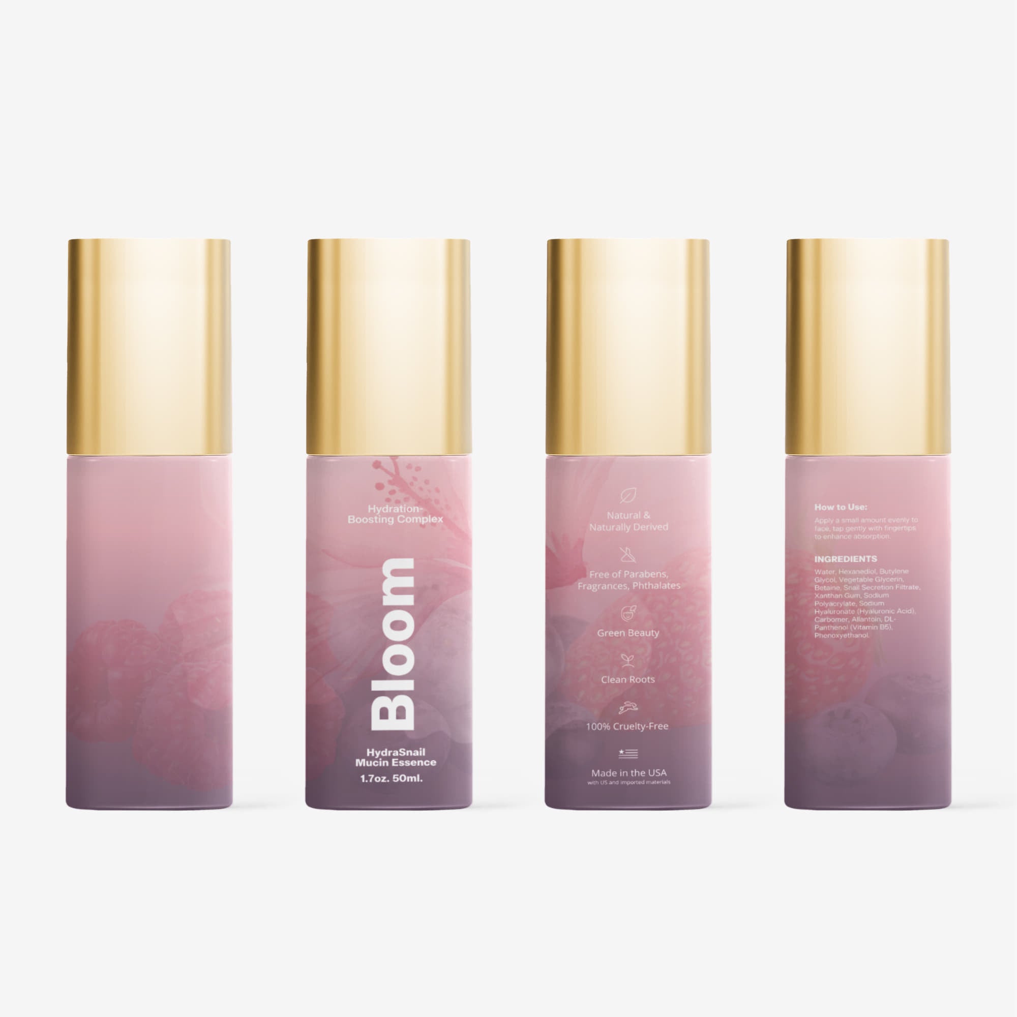 HydraSnail Mucin Essence Gold Cap