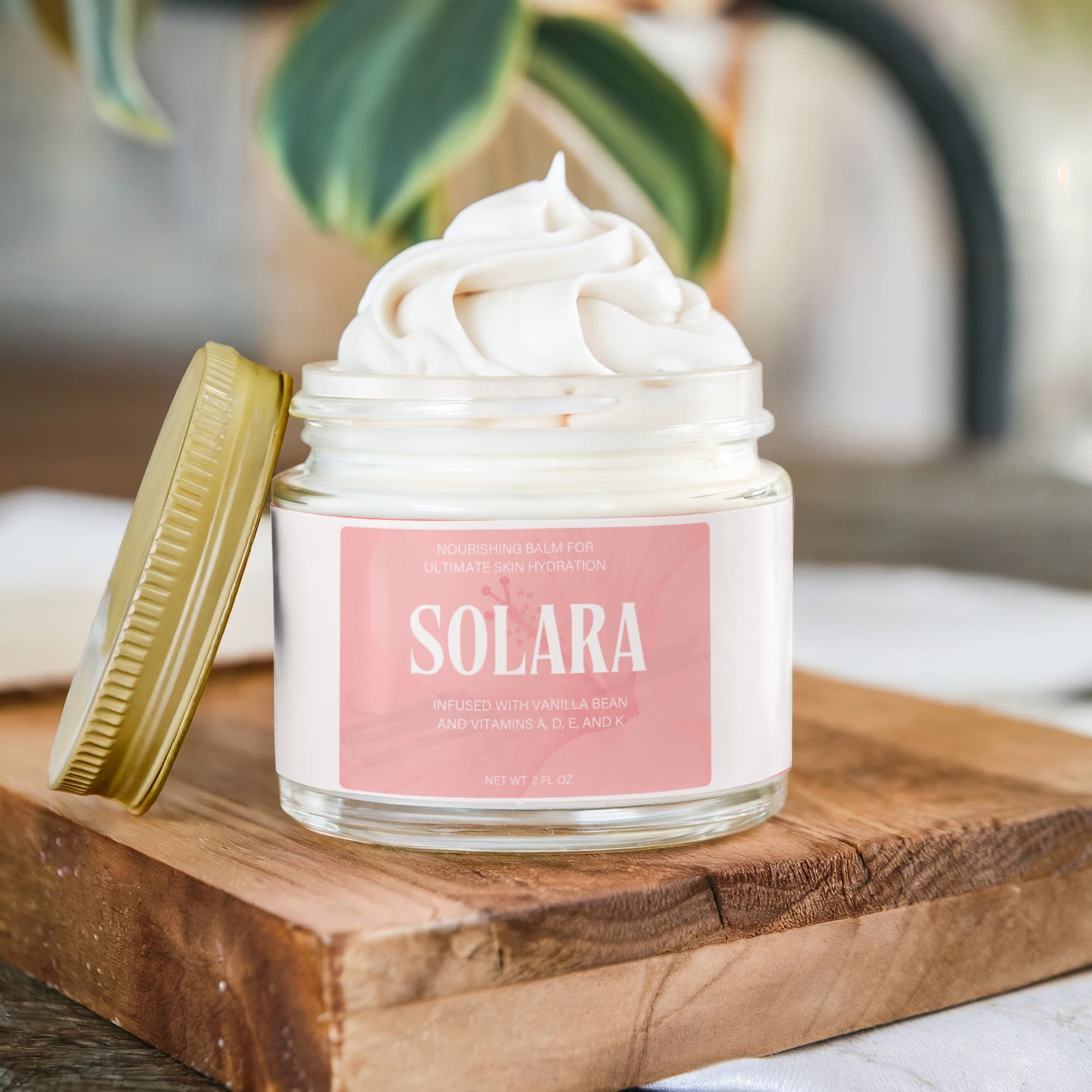 Whipped Grass-Fed Tallow Balm with Vanilla Bean