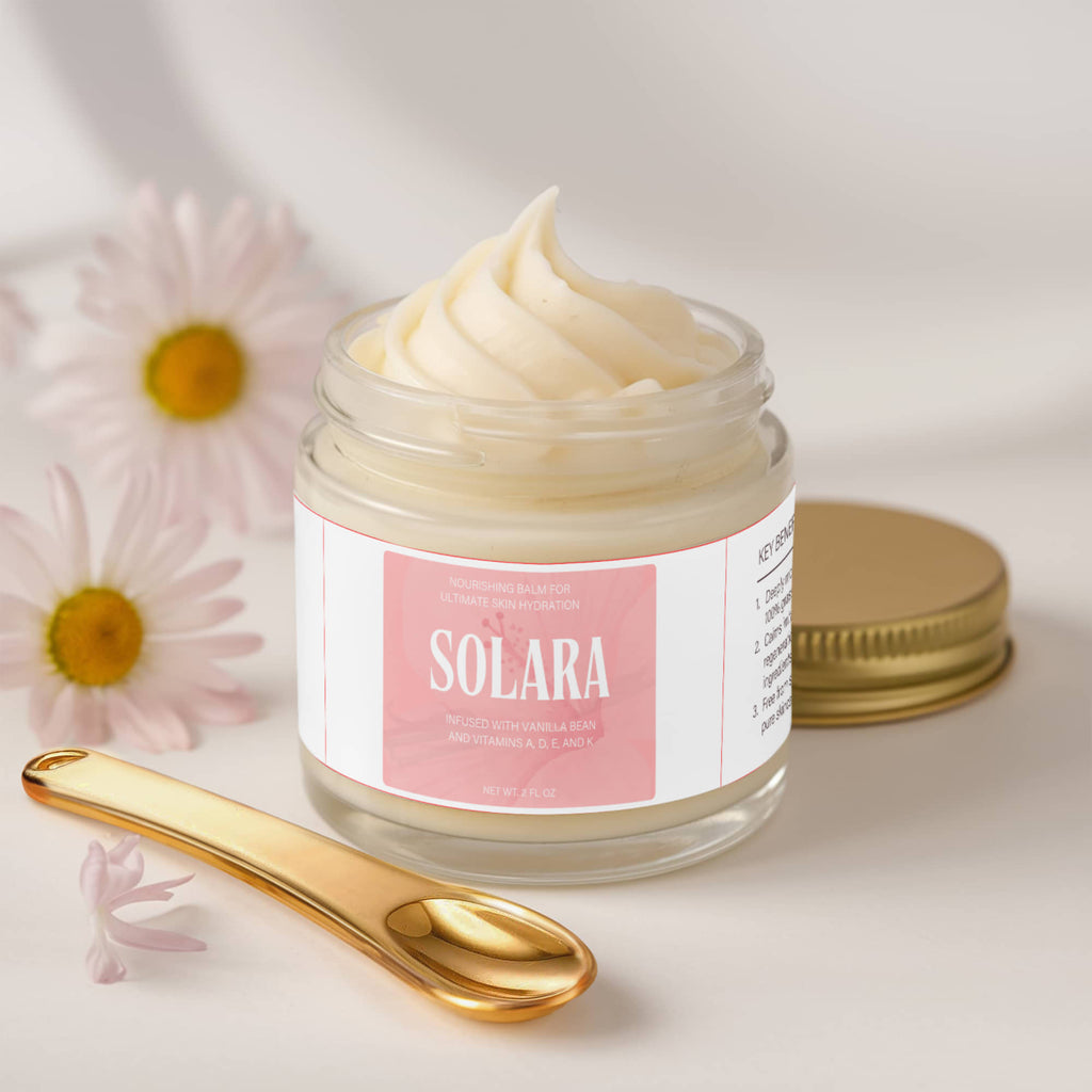 Whipped Grass-Fed Tallow Balm with Vanilla Bean